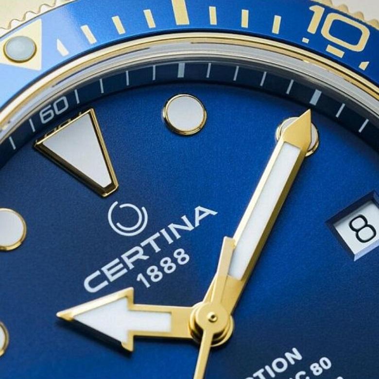 Certina óra C032.807.22.041.10 - Zafír üveg