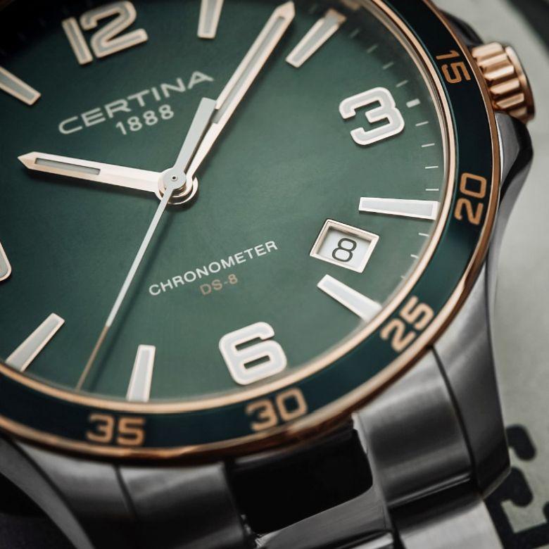 Certina óra C033.851.21.097.00 - Zafír üveg