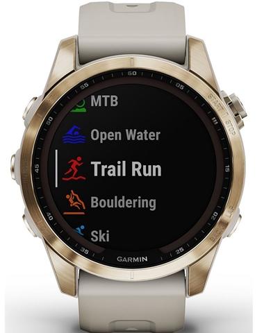 Garmin Fenix 7S zafír napelemes okosóra Garmin Fenix 7S Sapphire Solar
