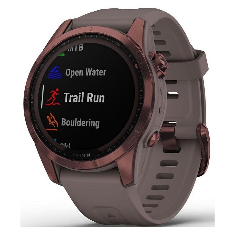 Garmin Fenix 7S okosóra Sapphire Solar