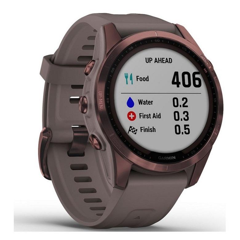 Garmin Fenix 7S okosóra Sapphire Solar