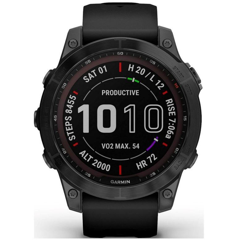 Garmin Fenix 7 zafír napelemes okosóra Garmin Fenix 7 Sapphire Solar