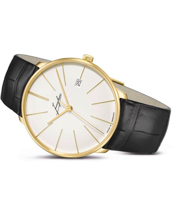Zegarek męski Junghans Meister Fein Automatikus 18K arany limitált kiadás