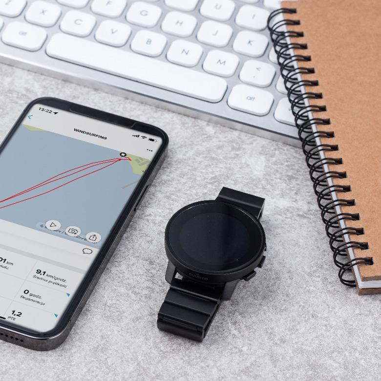 Zegarek Suunto 9 Peak Full Titanium Fekete