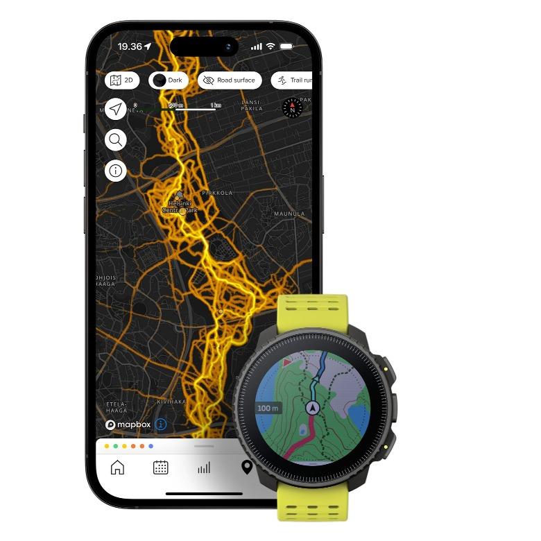 Zegarek Suunto Vertical Fekete mész SS050864000