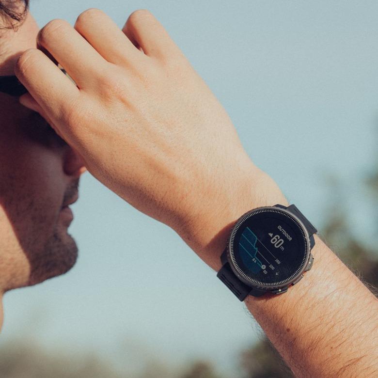 Zegarek Suunto Vertical Titanium Solar Fekete Zegarek Suunto Vertical Titanium Solar Fekete