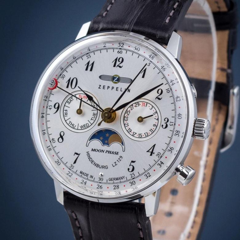 Zegarek Zeppelin 7037-1 - Tarcza