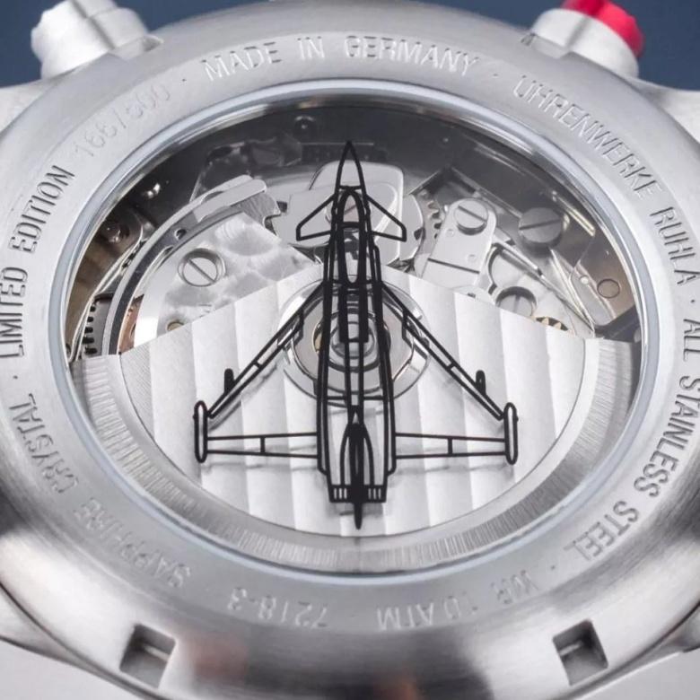 Zegarek Zeppelin 7218-3 - Átlátszó dekiel