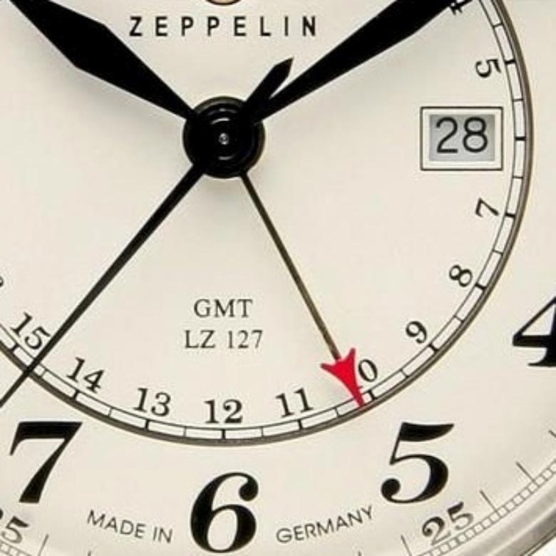 Zeppelin 7642M-5 karóra - GMT mutatóval