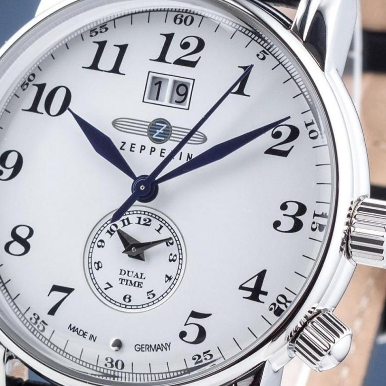 Zegarek Zeppelin 7644-1 - Tarcza