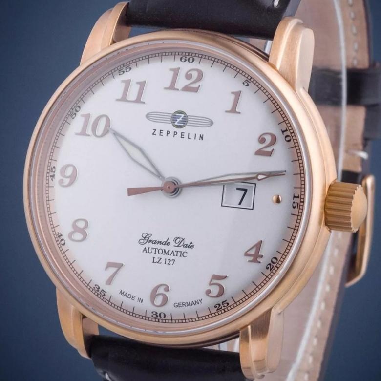 Zegarek Zeppelin 7652-5 - Tarcza