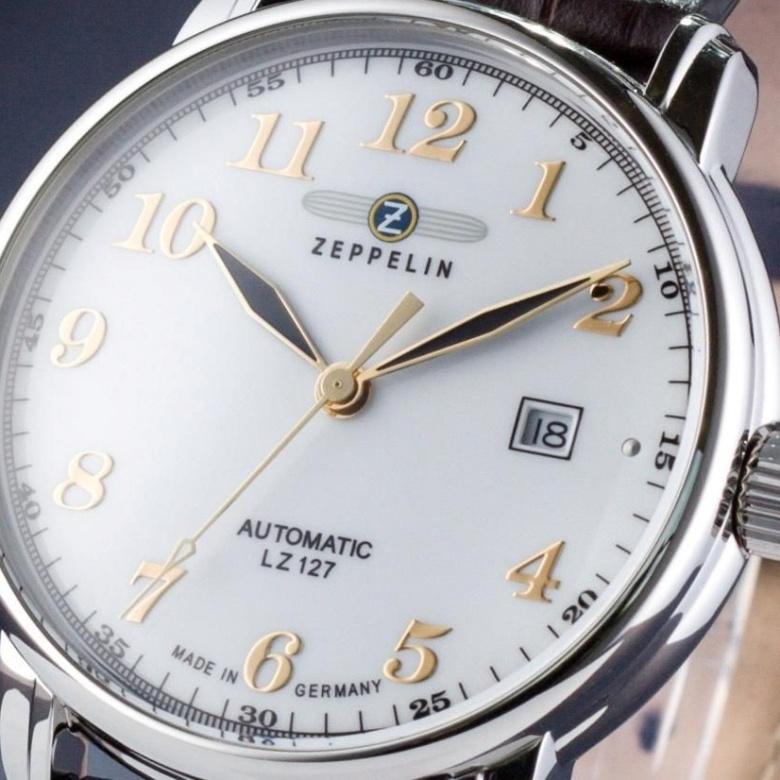 Zegarek Zeppelin 7656-1 - Tarcza