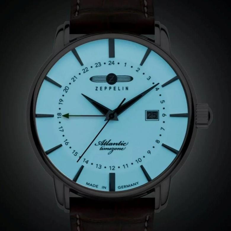 Zegarek Zeppelin 8442-5 - Super-LumiNova technológia
