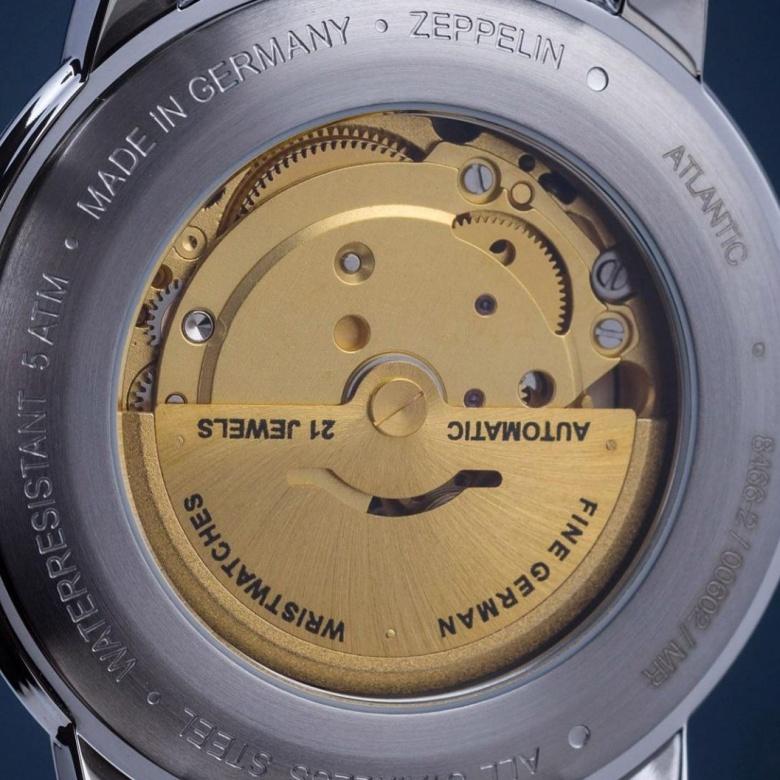 Zegarek Zeppelin 8466-2 - Átlátszó dekiel