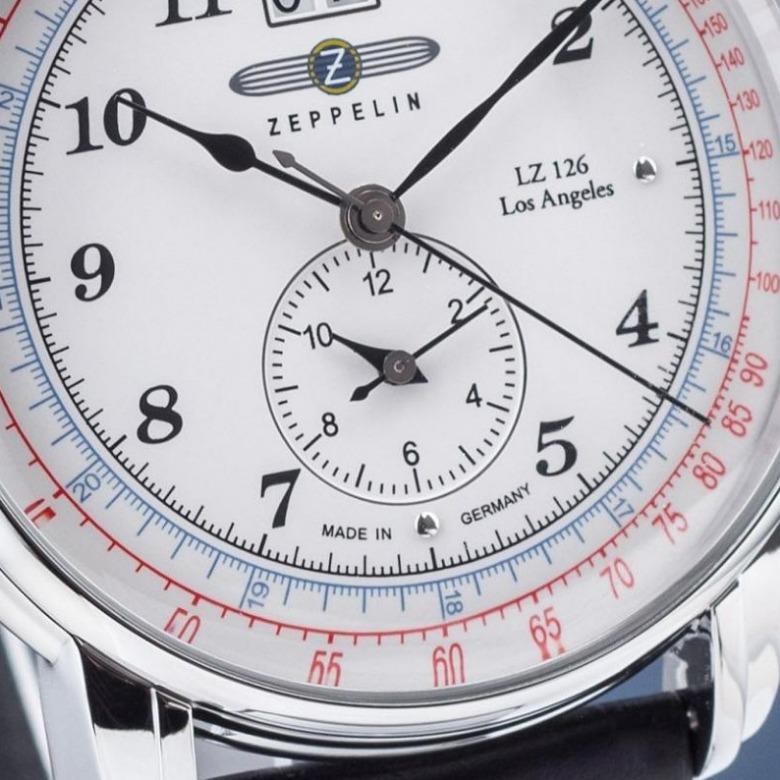 Zegarek Zeppelin 8644-1 - Kettős időzítés