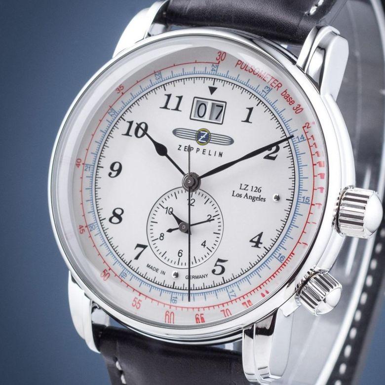 Zegarek Zeppelin 8644-1 - Tarcza