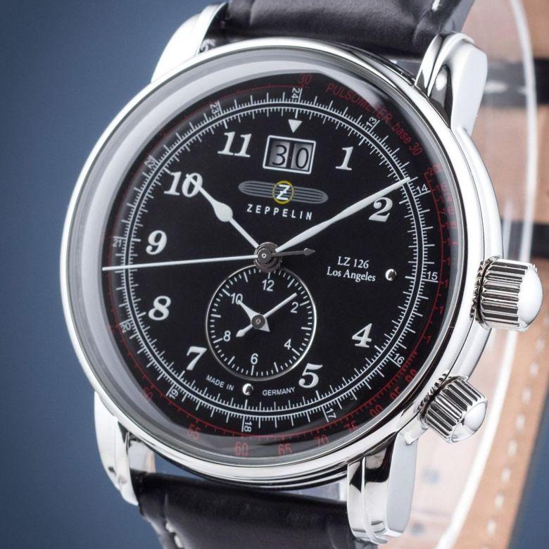 Zegarek Zeppelin 8644-2 - Tarcza