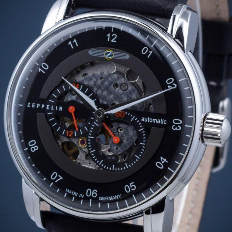 Zegarek Zeppelin 8664-2 - Tarcza