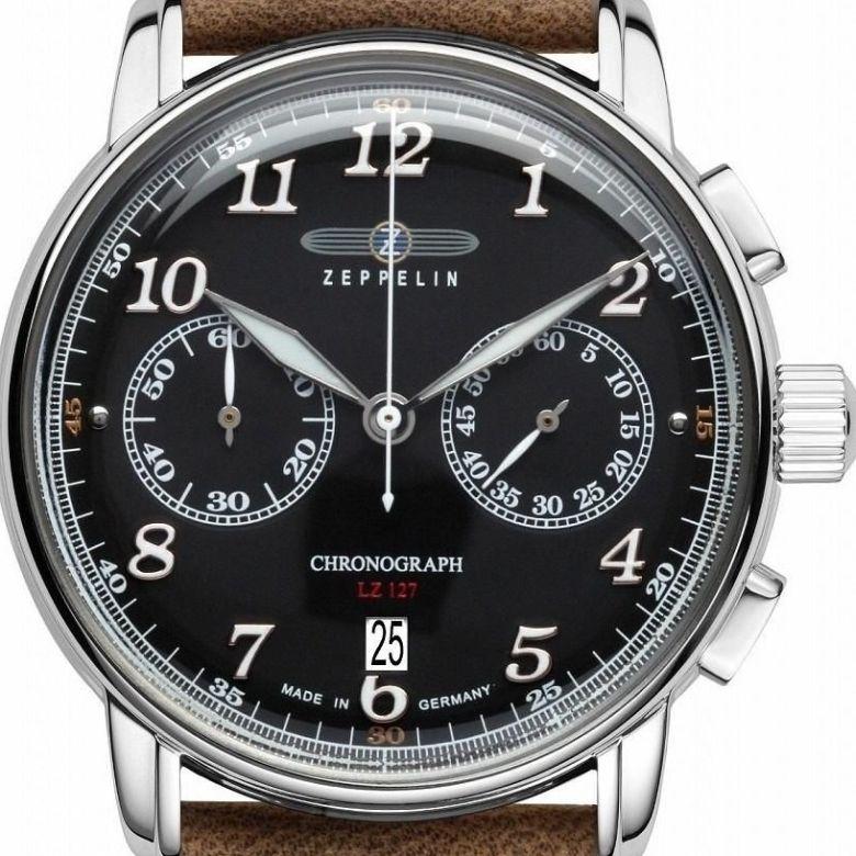 Zegarek Zeppelin 8678-2 - Tarcza