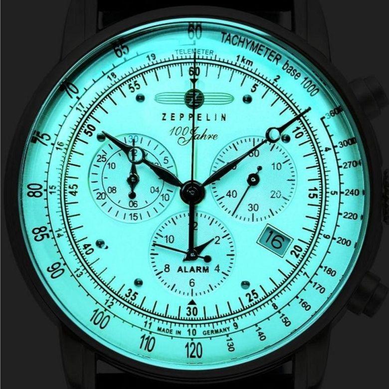 Zegarek Zeppelin 8680-3 - Super-LumiNova technológia