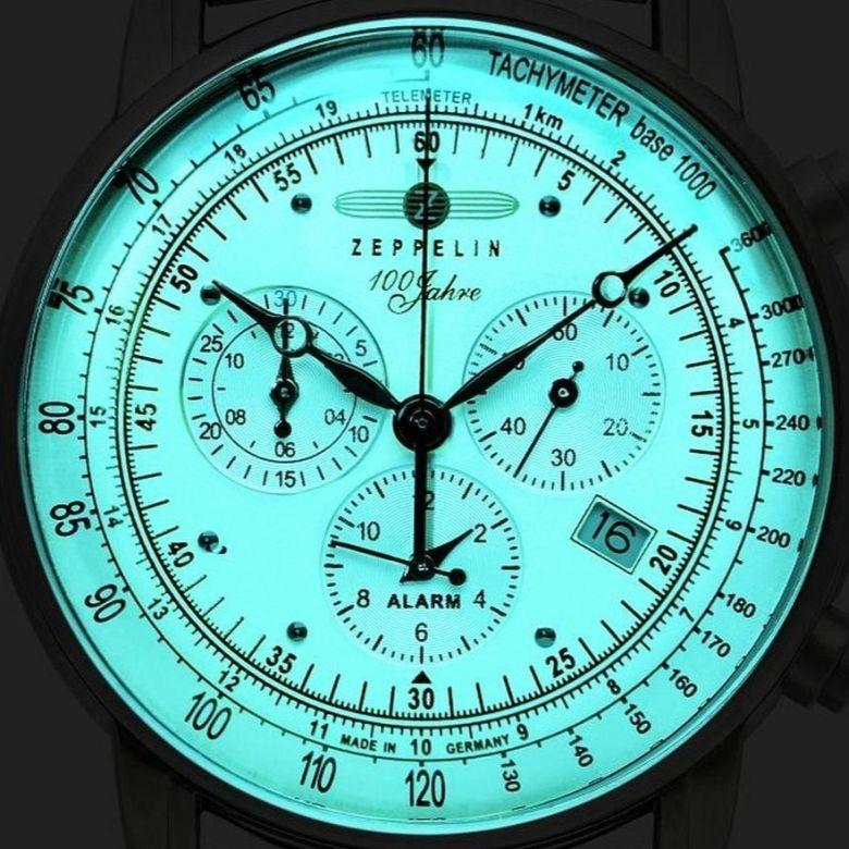 Zegarek Zeppelin 8680M-3 - Super-LumiNova technológia